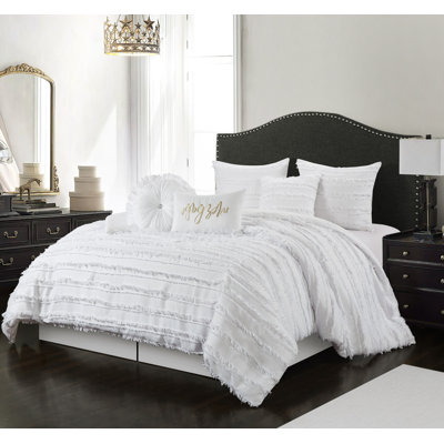  Microfiber Reversible 7 Piece Comforter Set