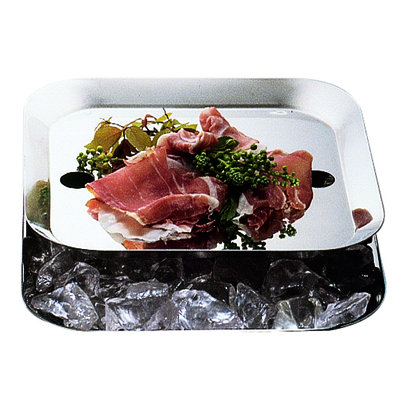 Plateau Royal Square Cooling Bowl for Buffet with Insert - 6 Pieces - Stainless Steel