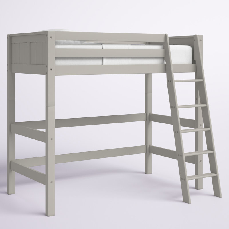 Lit mezzanine Snari, Gris, Simple