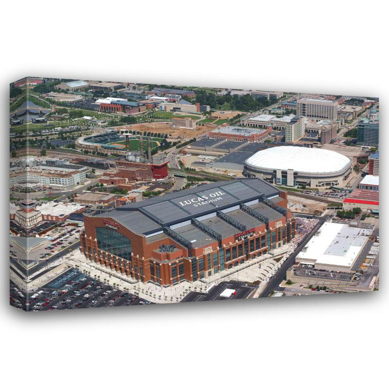 Lucas Oil Stadium, H 16 po x l 24 po