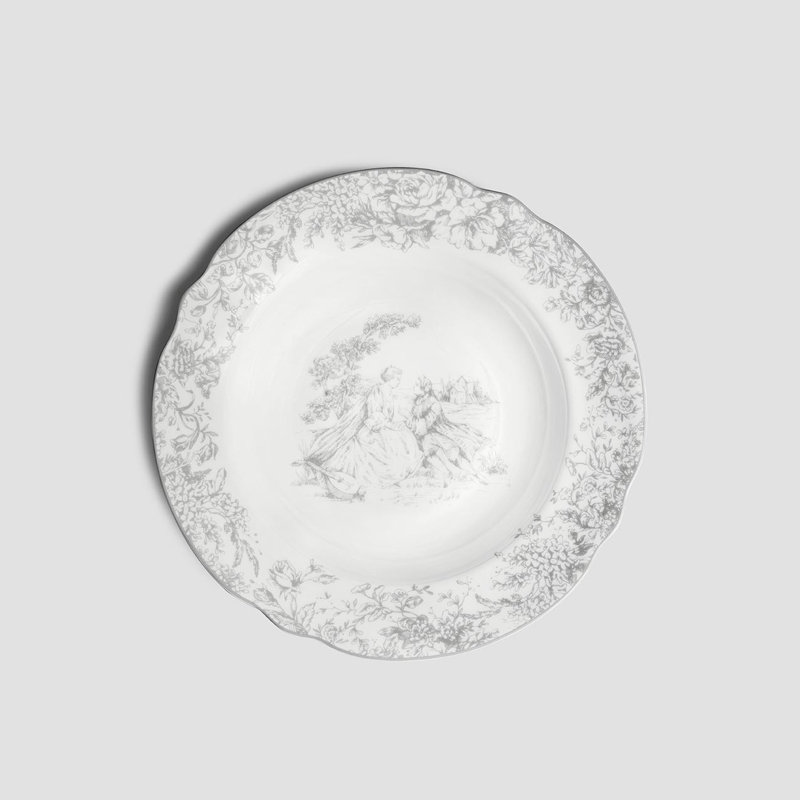 Martinelli 9'' Porcelain China Soup Plate