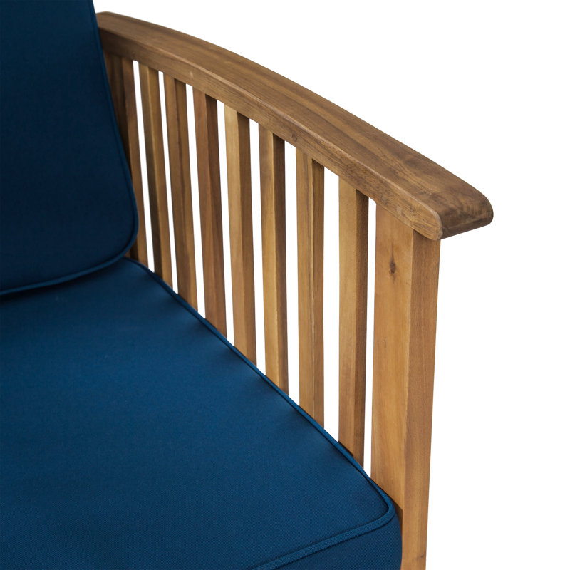 2 chaises d'extérieur en bois résistantes aux intempéries pour un confort de détente dans votre jardin