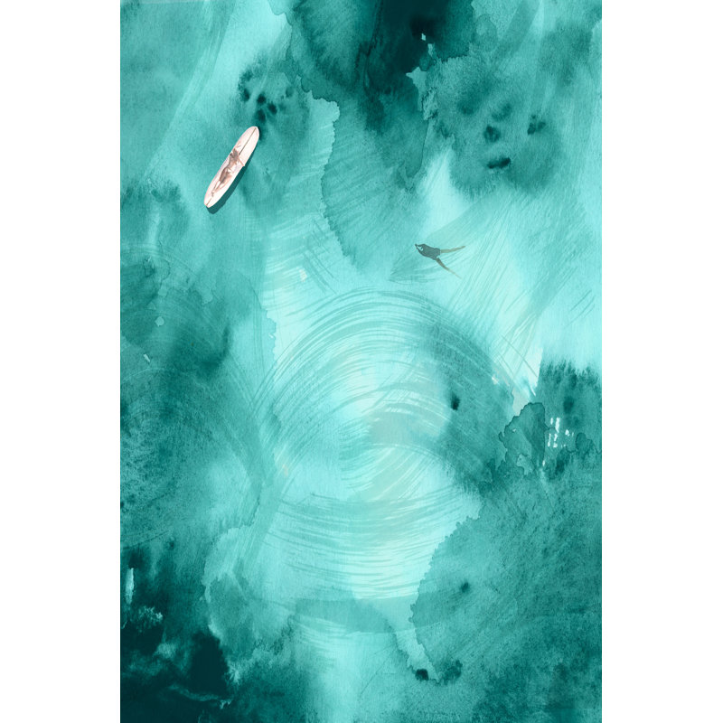 On The Outside I by Jennifer Paxton Parker - Wrapped Canvas Painting Print, 30cm H x 20cm W, Black Floater Framed