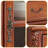 Modern Nut-Brown Solid Wood Sideboard