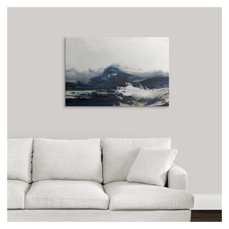 «Water» Byler, reproduction d'art, H 32 po x l 48 po x p 1,5 po, Toile
