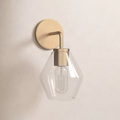 Rooks Single Light Dimmable Armed Sconce