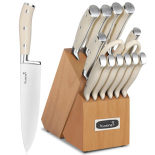 Ensemble de blocs à couteaux en acier inoxydable K Kitchen