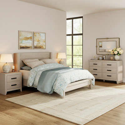 3 Piece Dresser And Nightstand Set For Bedroom by Millwood Pines