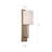 Kaitlin 1-Light Dimmable Armed Sconce -1924930153