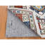 Tapis ivoire en laine 4 pi 10 po x 7 pi ivoire Ersari