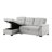Yosef Upholstered L-Shaped Sectional Reversible-704676663