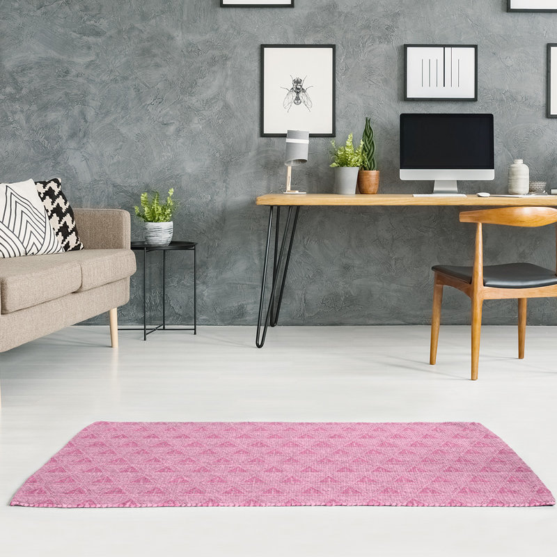 Chenille Geometric Indoor Rug, Rectangle 9' x 12'