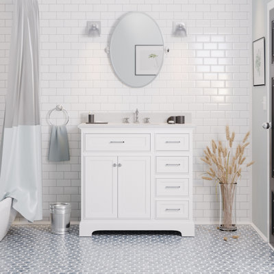 36'' Single Bathroom Vanity with Top