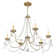 Fabio 6 - Light Dimmable Classic / Traditional Chandelier