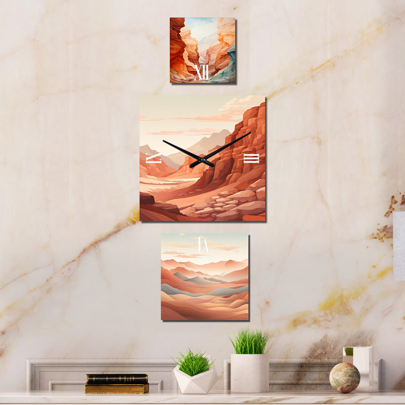 Mahathy Metal Wall Clock