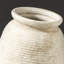 Vase en céramique rustique neutre