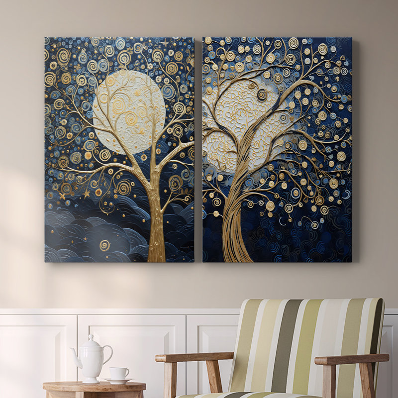 LANDSCAPES Series CLXXVII-Premium Gallery Wrapped Canvas -Ready to Hang, 27" H x 36" W