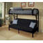 ACME Eclipse Futon Audeliz (Twin XL/Queen), Black-33419556-33419559
