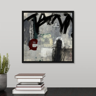 « unécoliered », peinture sur toile