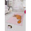 Tapis tissé de qualité supérieure, 5,2 x 7,5 pi, 100% polyester, antibactérien, antidérapant, hauteur des poils de 0,3 po | Lavable à la machine, impression numérique 3D | Parfait pour le salon, la chambre à coucher et le bureau-270501665