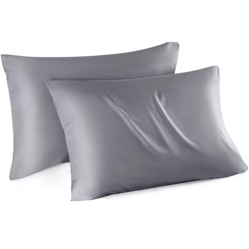 Bedsure Pillow Cases Set Of 2, Rayon Derived From Bamboo Pillowcase, Cooling Pillow Cases For Hot Sleepers, Soft & Breathable Cool Pillow Covers With Zipper, Gifts