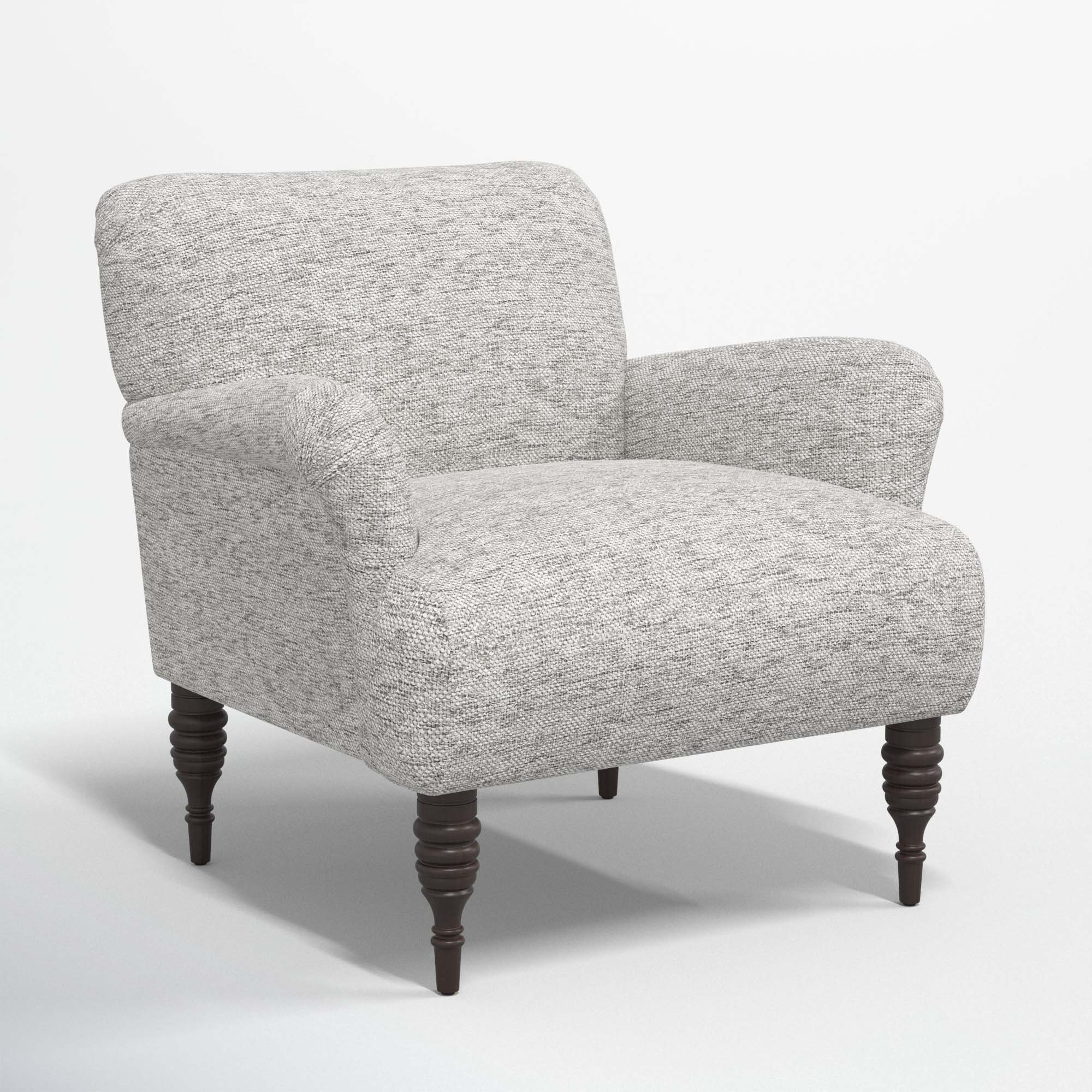 Allura Upholstered Armchair, Milsap Spray Sustain® Tweed