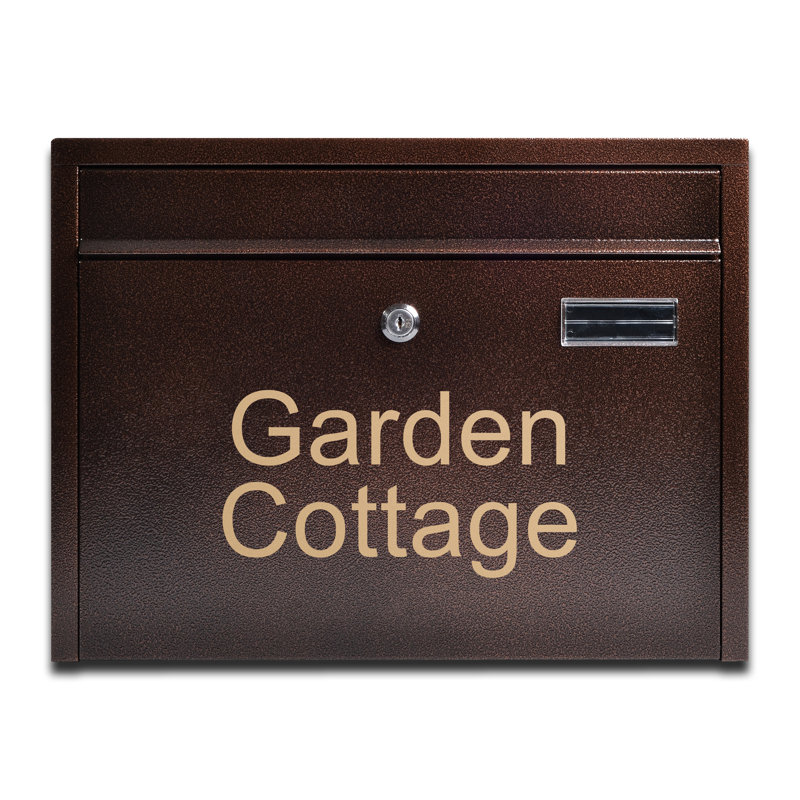 Kreutzer Steel Wall Mounted Letter Box, Yes