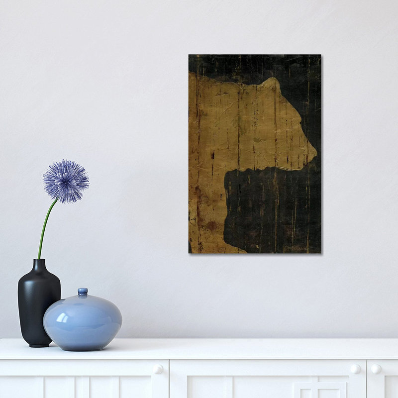 Rustic Lodge Animals Bear by Marie Elaine Cusson - Wrapped Canvas Gallery-Wrapped Canvas Giclée, 30.48 cm H x 45.72 cm W