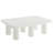 Cleo 54” Rectangular Coffee Table In White