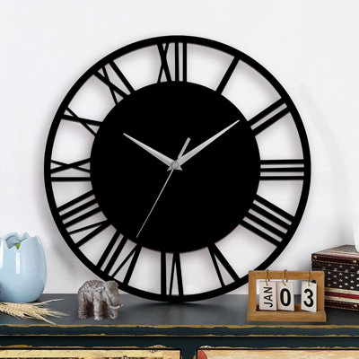 Spataro Solid + Manufactured Wood Wall Clock