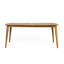 Table de salle à manger d'extérieur avec structure en bois d'acacia (table seulement)