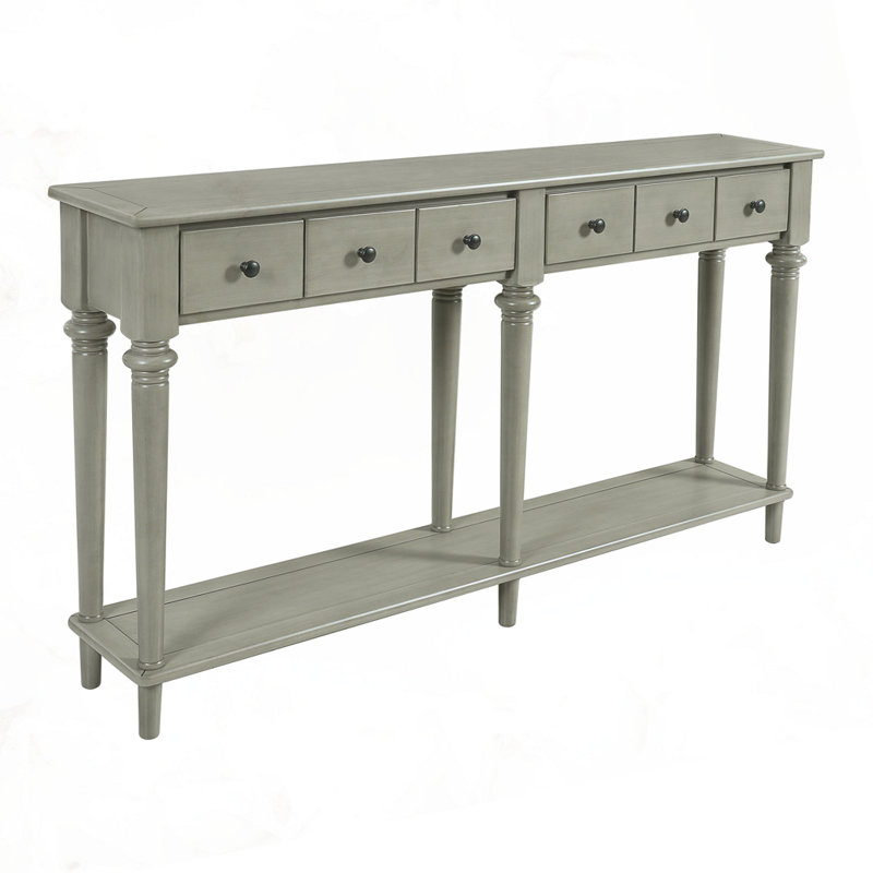 Entryway Table with 4 Drawers