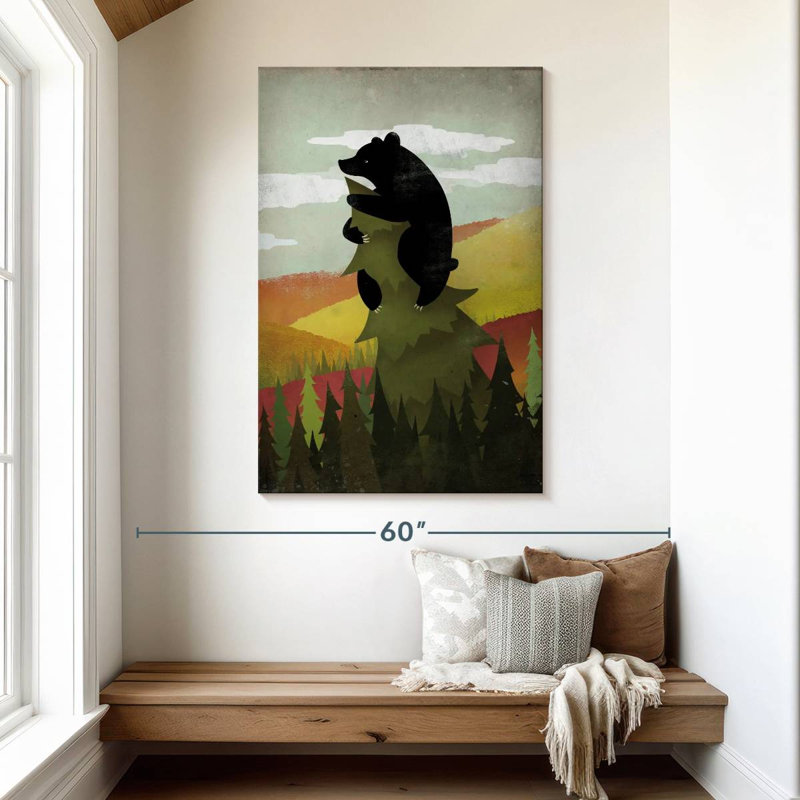 Bramep Leaf Peeper sans mots, H 48 po x l 32 po