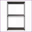 Système de rangement modulaire avec rangement très profond | Rustique | Mélamine