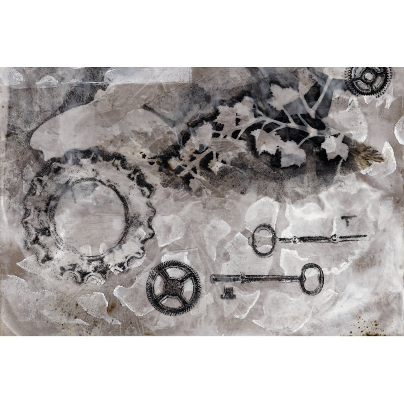 Juxtaposition II 1 Piece Wrapped Canvas Painting, 61cm H x 91cm W x 3.8cm D