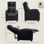 Fauteuil inclinable rembourré Lambros