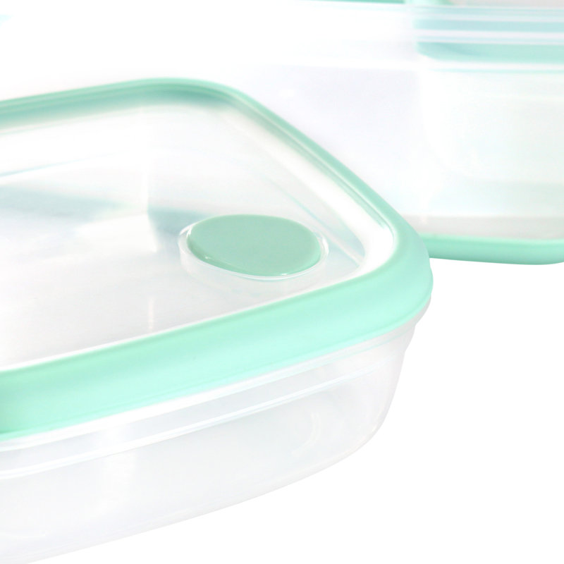 Ensemble de contenants alimentaires en plastique 6 pièces Martha Stewart