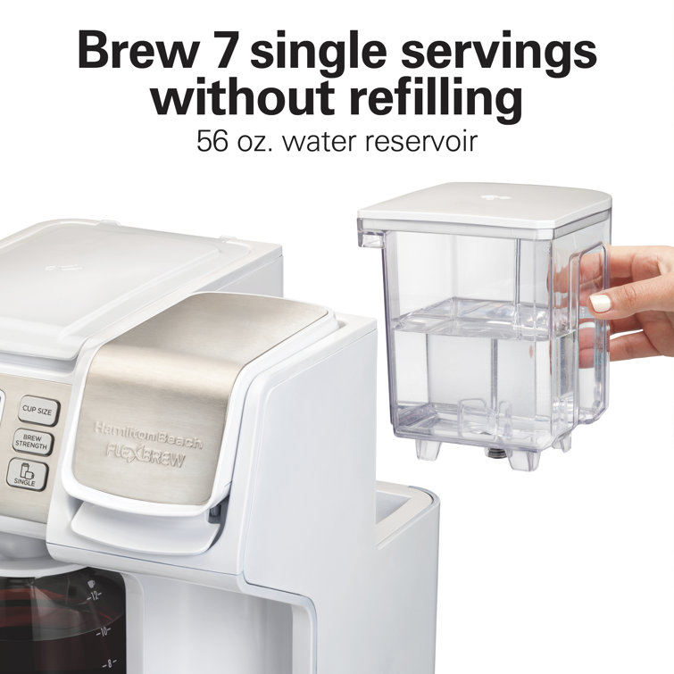 FlexBrew Trio 2-Way Coffee Maker, Compatible with K-Cup Pods or