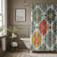 Rideau de douche Heritage Tile-1166040225