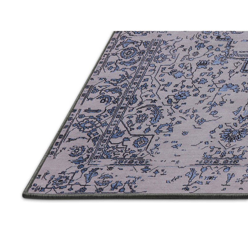 Tapis oriental mauve Huitt, Rectangle 7 pi x 9 pi