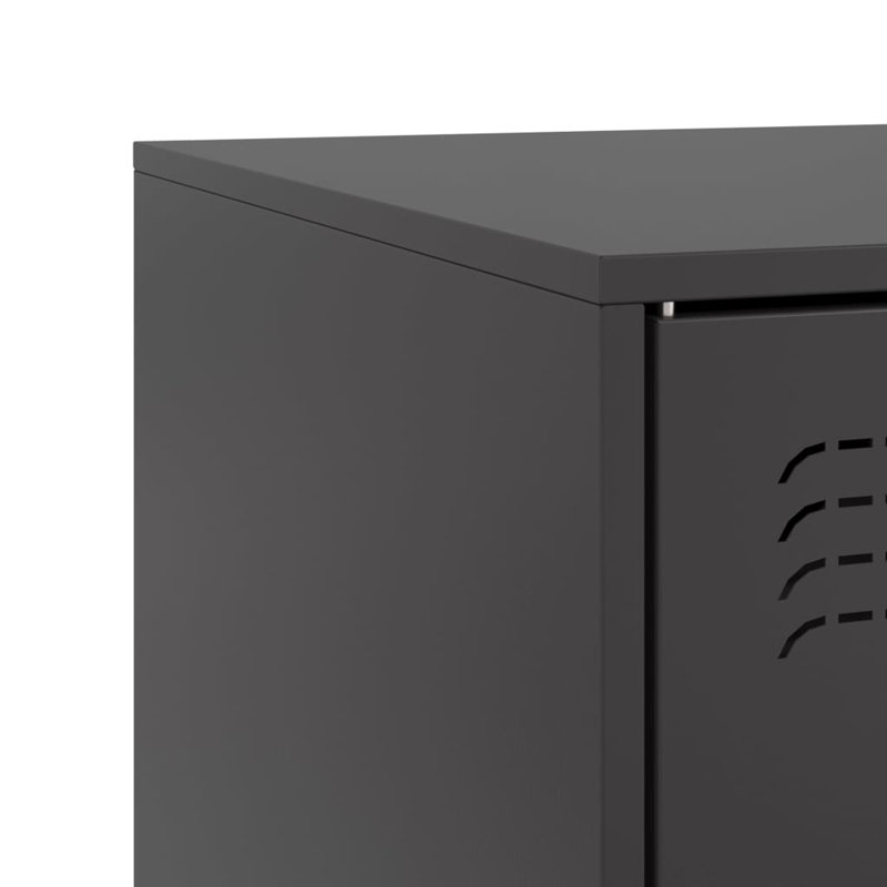 Anudhya Unfinished TV Stand for TVs up to 24", Black