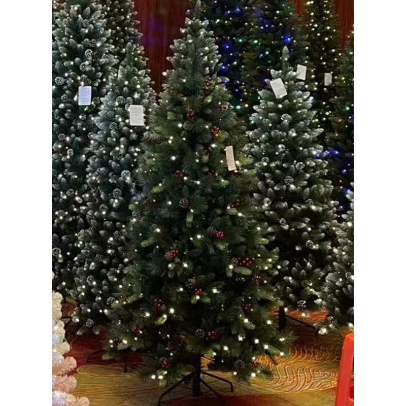 Arbre de Noël Pinecone Red Berry PE