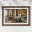 Cabinet de Flaubert à Croisset, 1874-Georges-Antoine Rochegrosse-Custom Framed Print-690045056-690045069-690045080