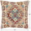 Coussin Kilim tissé à la main Southwestern Gauci - 18 po x 19 po