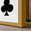 Ace and Hearts Geometric - Wrapped Canvas-1817343907-1817343909
