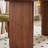 Home ash wood solid wood oval table set