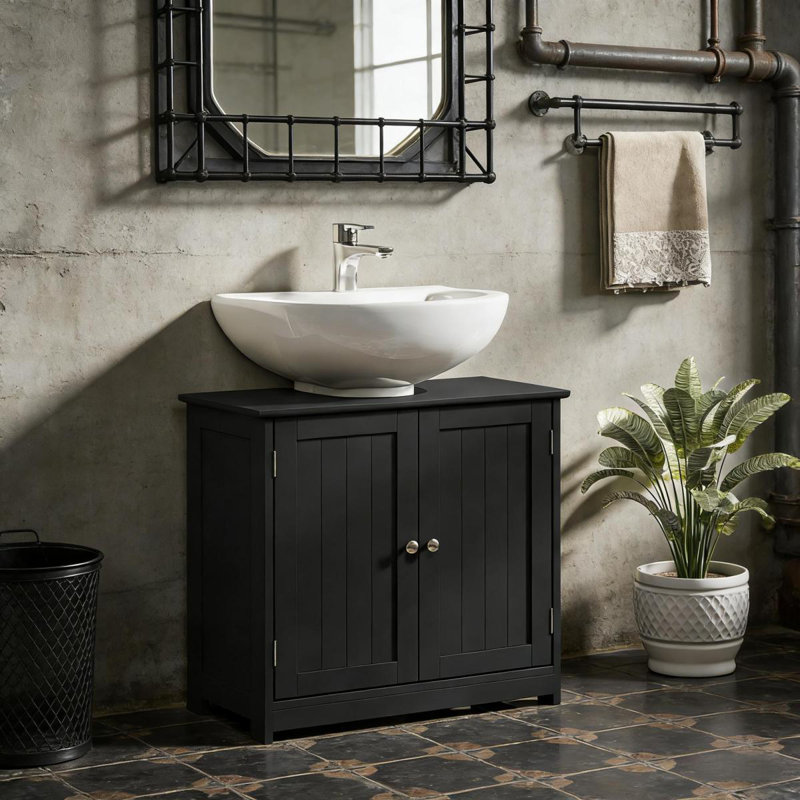 Armoire de salle de bain, armoire de rangement sur piédestal