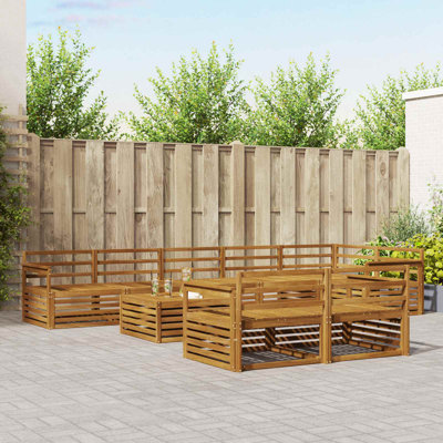 406cm Wide Patio Sectional Set