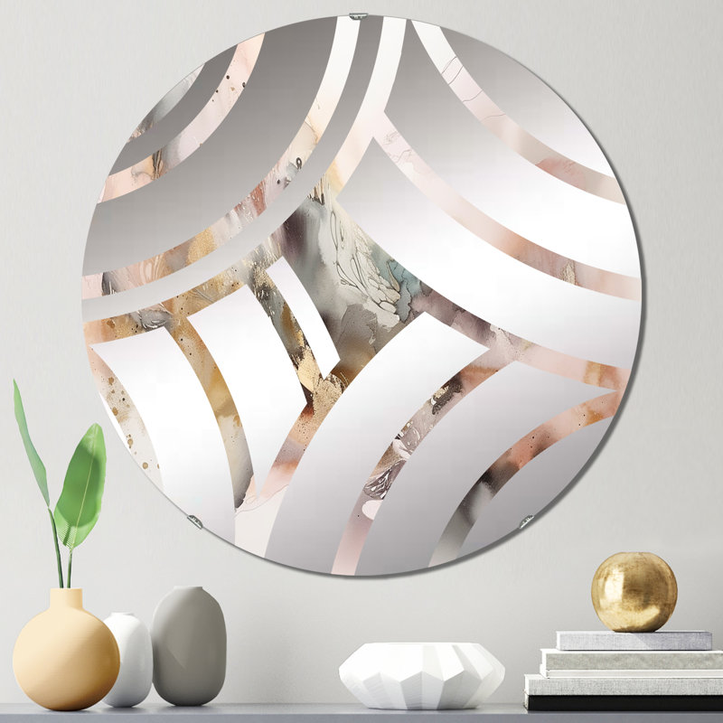 Miroir décoratif Parvarti, 23,6 po x 23,6 po