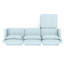 Bleu ciel, chenille, trois sièges, repose-pieds assortis, éponge haute résilience, siège simple au design élégant et élégant-988347537